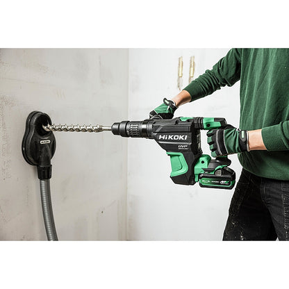HiKOKI MULTI VOLT (36V) Cordless BL SDS-Max Rotary Hammer Drill 9.2J (Bare Tool) | DH3640DAW2Z