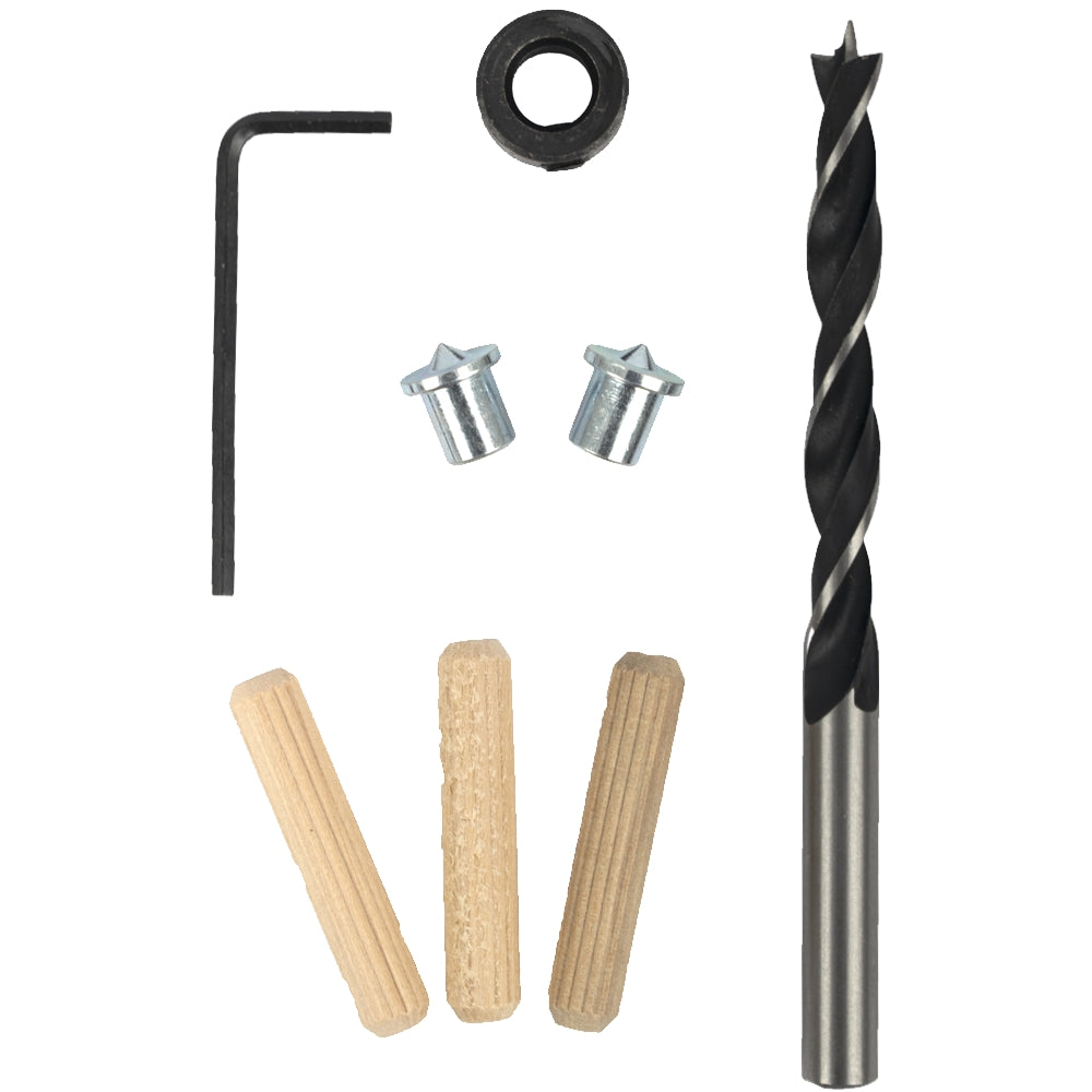Tork Craft 27 Piece Dowel Accessory Kit 8mm (Birch Wood) | DOW20827