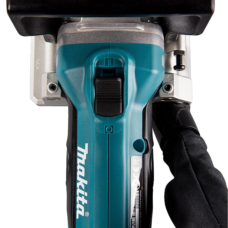 Makita 18V Cordless Biscuit Jointer, 100mm (Bare Tool) | DPJ180ZJ