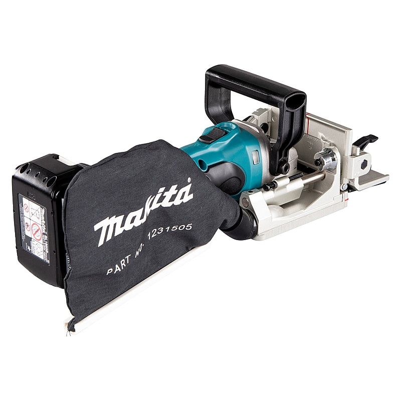 Makita 18V Cordless Biscuit Jointer, 100mm (Bare Tool) | DPJ180ZJ