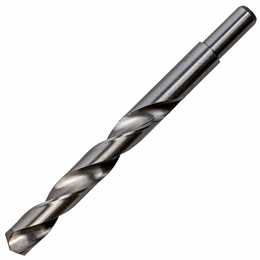 Tork Craft HSS Industrial Drill Bit, 135 Deg. Split Point, 19.5mm (Reduced Shank) | DR20195