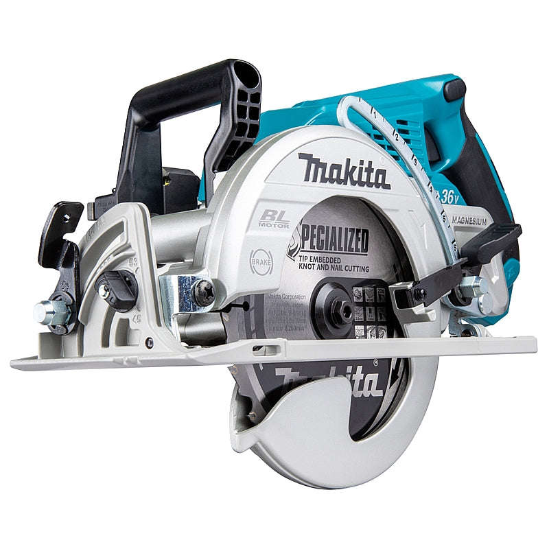 Makita 36V Cordless BL Circular Saw, 185mm (Bare Tool) | DRS780Z
