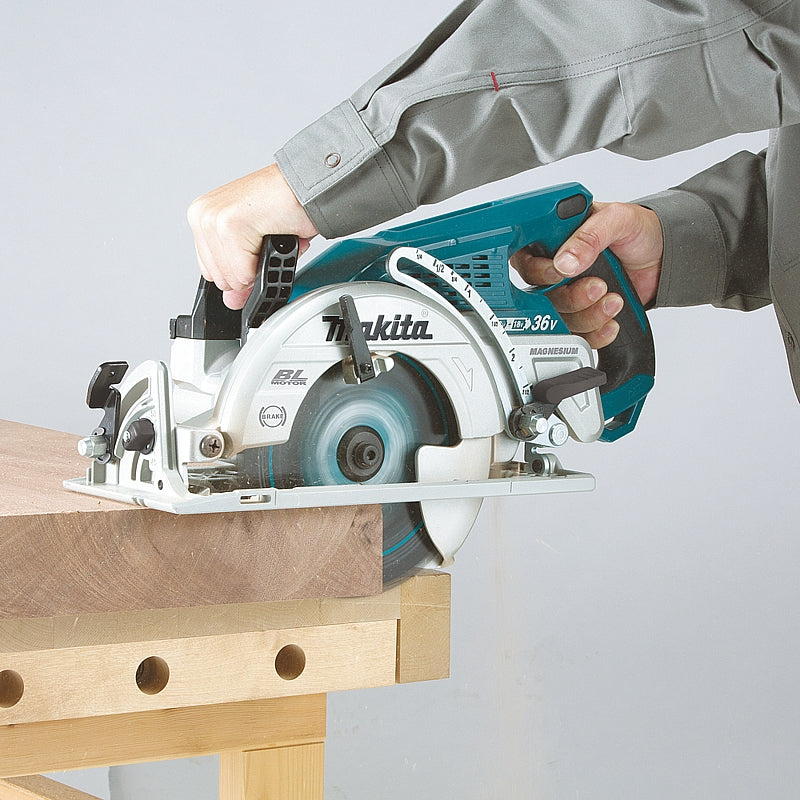 Makita 36V Cordless BL Circular Saw, 185mm (Bare Tool) | DRS780Z