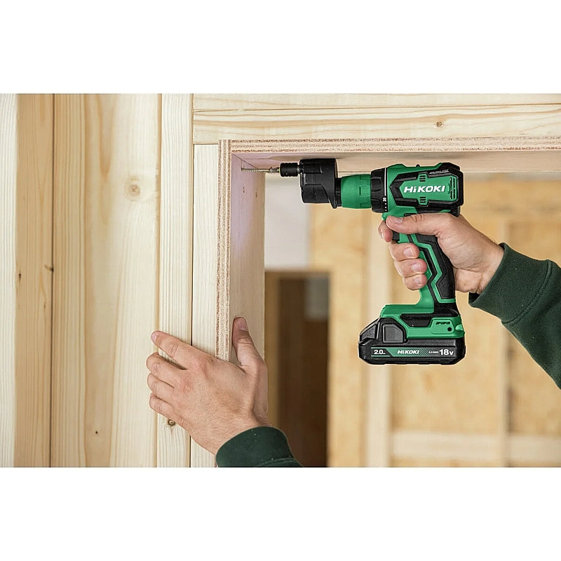 HiKOKI 18V Cordless BL QCC Impact Drill Driver 50Nm, 2.0Ah Set | DS18DDQWRZ