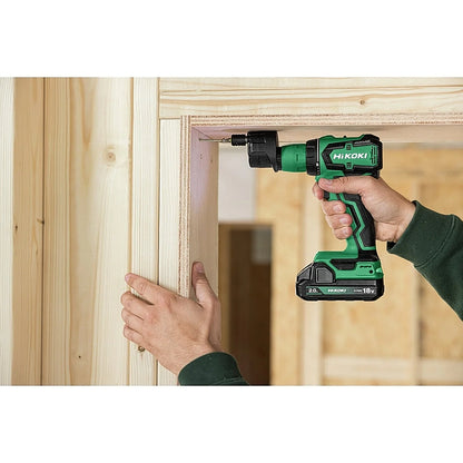 HiKOKI 18V Cordless BL QCC Impact Drill Driver 50Nm, 2.0Ah Set | DS18DDQWRZ