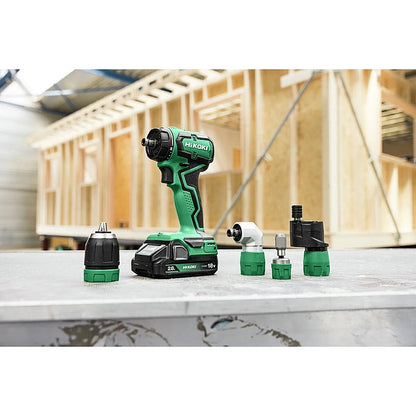 HiKOKI 18V Cordless BL QCC Impact Drill Driver 50Nm, 2.0Ah Set | DS18DDQWRZ
