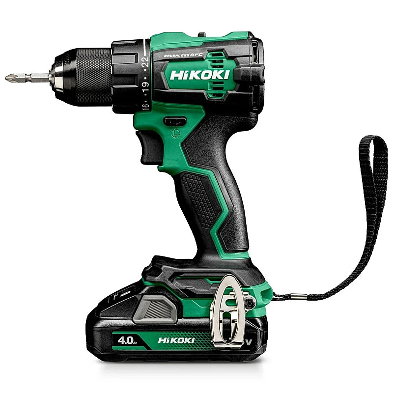 HiKOKI 18V Cordless BL Drill Driver 70Nm, 4.0Ah Set | DS18DEWHZ