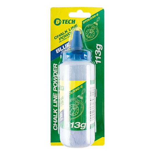 D-Tech Blue Chalk Line Powder Refil, 113g | DTCL030-2