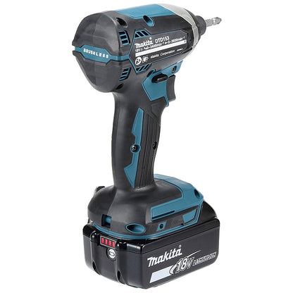 Makita 18V Cordless BL 1/4" Hex Impact Driver 170Nm (Bare Tool) | DTD153ZJ