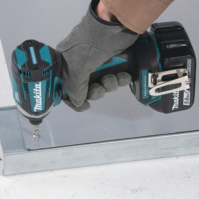Makita 18V Cordless BL 1/4" Hex Impact Driver, 175Nm (Bare Tool) | DTD154Z