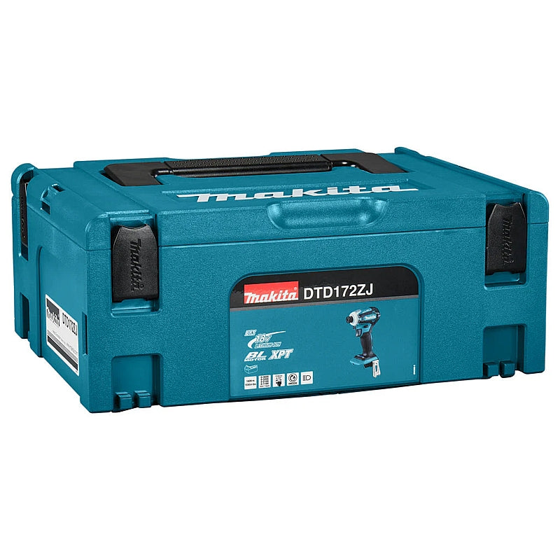 Makita 18V Cordless BL 1/4" Hex Impact Driver (Bare Tool) | DTD172ZJ