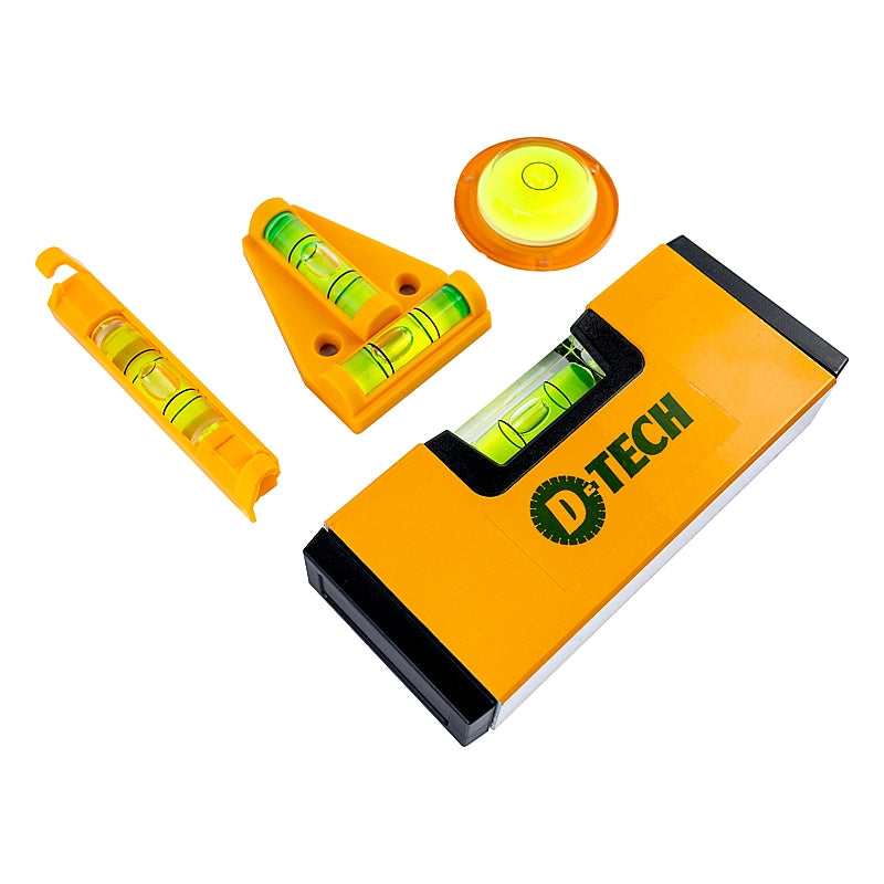 D-Tech 4Pc Level Set with Storage Case | DTLK004