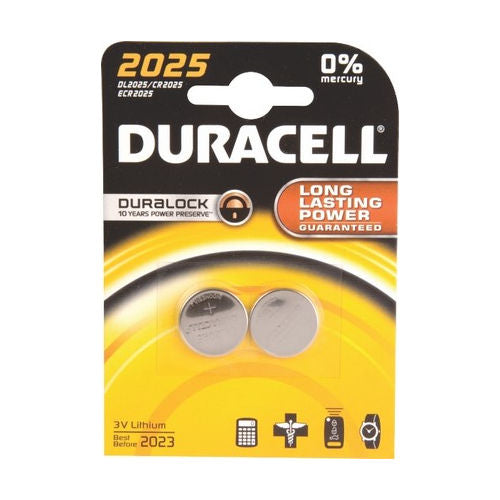 Duracell Batt Coin Dl2025 2X10 Card Box