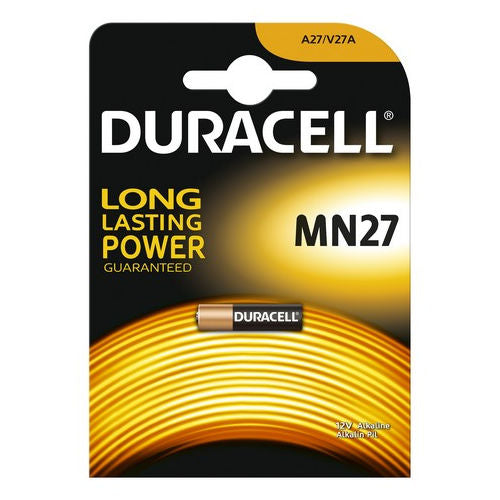Duracell Batt Alkaline Mn27 1X10 Crd Box