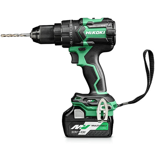 HiKOKI MULTI VOLT (36V) Cordless BL Impact Drill Driver 155Nm, 2.5Ah Set | DV36DCWRZ