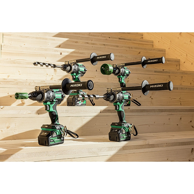HiKOKI MULTI VOLT (36V) Cordless BL Impact Drill Driver 155Nm, 2.5Ah Set | DV36DCWRZ