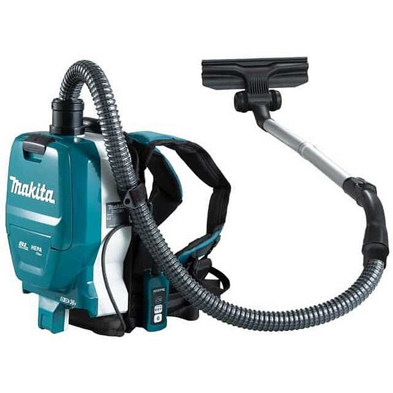 Makita 36V Cordless BL Backpack Vacuum Cleaner 2.0L (Bare Tool) | DVC261Z