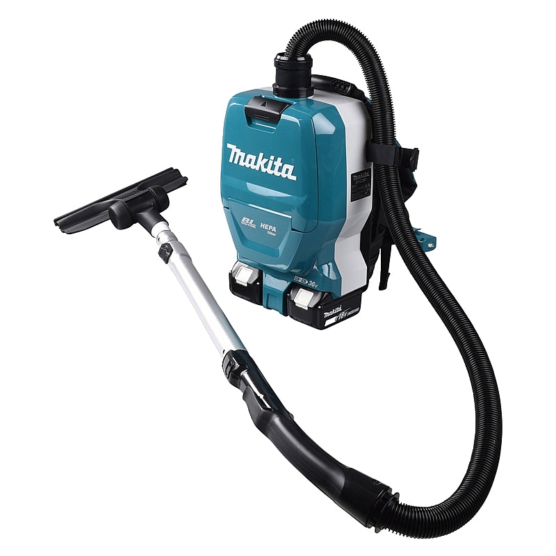 Makita 36V Cordless BL Backpack Vacuum Cleaner 2.0L (Bare Tool) | DVC261Z