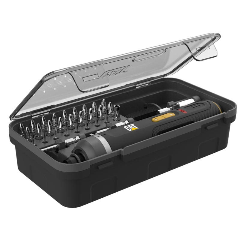 CAT 4V Screwdriver 5Nm with 30-Piece Accessories, USB-C Charging  | DX1110S