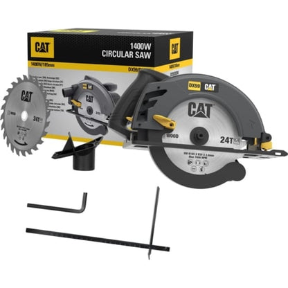 CAT 185mm Circular Saw 185mm, 1400W | DX59