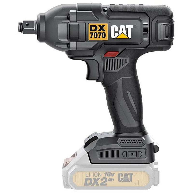 CAT 18V Cordless 1/2" Impact Wrench, 250Nm (Bare Tool) | DX7070B