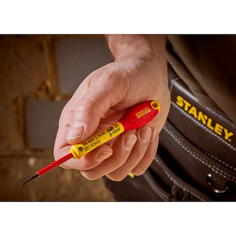 Stanley FATMAX 6 Piece Insulated Screwdriver VDE Set | 0-65-441