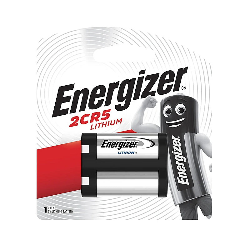 Energizer 1/Pk Photo Lithium Batteries, 2CR5 | E000002900