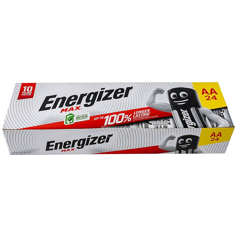 Energizer 24/Pk MAX 1.5V Alkaline AA Batteries | E300703406