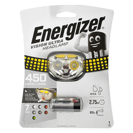 Energizer LED Vision Ultra HD Headlamp, 450Lm | E301371800