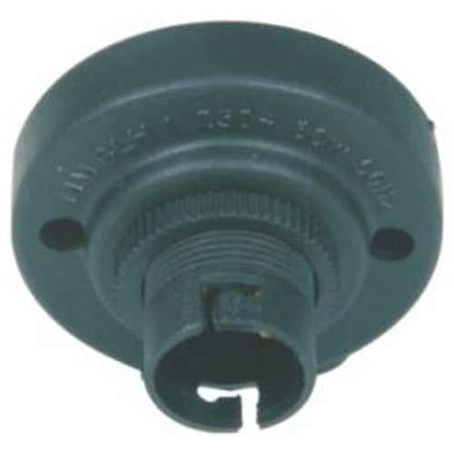 Elec Mts Lampholder Batton Black