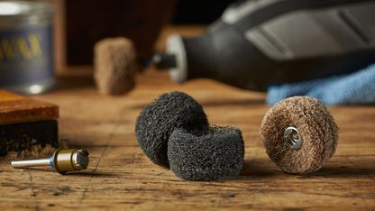 Dremel 2Pc Max EZ SpeedClic 180 & 280 Grit Finishing Buffs (SC511DM) | 2615S511DM