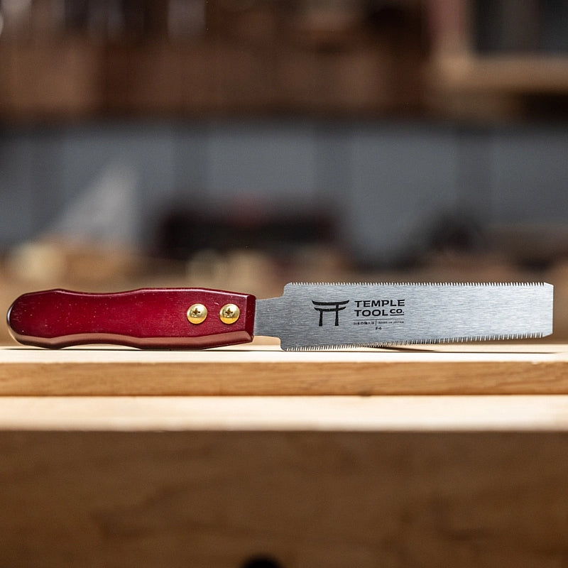 Temple Tool Flush Cut Pull Saw, Double Edge, 150mm | F-6