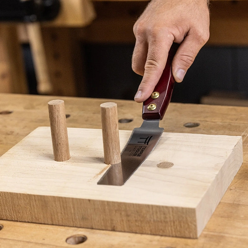 Temple Tool Flush Cut Pull Saw, Double Edge, 150mm | F-6