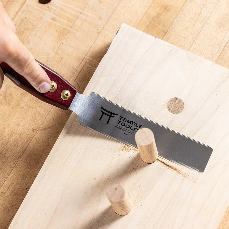 Temple Tool Flush Cut Pull Saw, Double Edge, 150mm | F-6