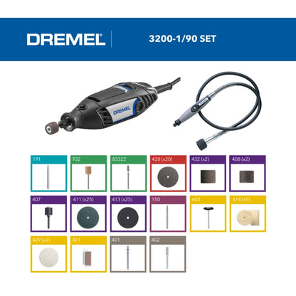 Dremel 3200 Corded Rotary Multi-Tool System (3200-1/90) | F0133200JA