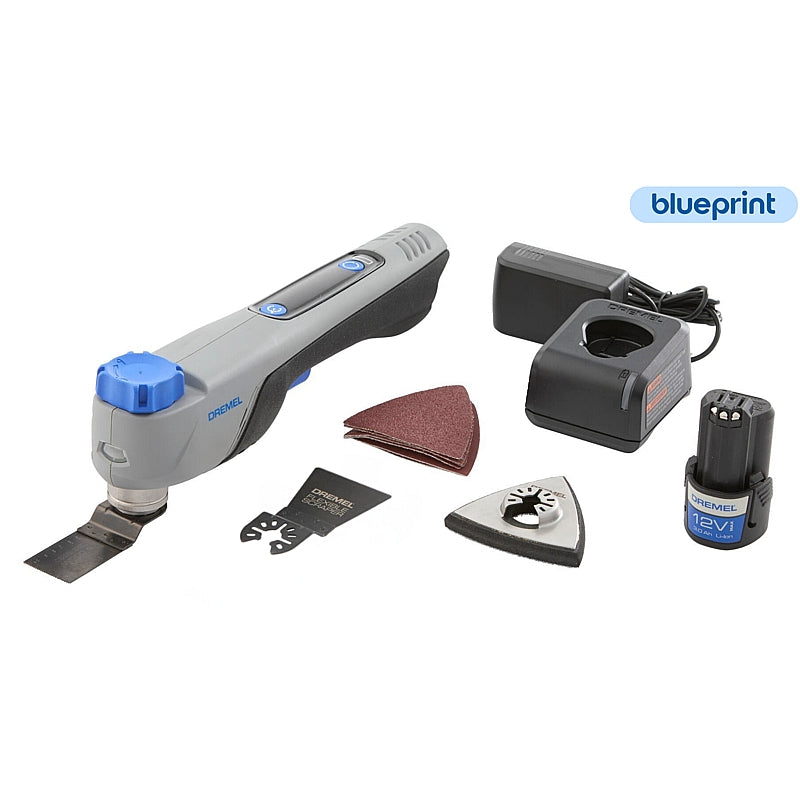 Dremel Blueprint Cordless Project Oscillating Multi-Tool Kit (MM12V-S1 12V) | F013CM12JA