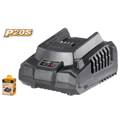 Ingco - 20V Fast Intelligent Charger | FCLI2001