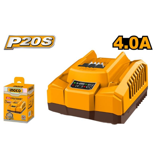 Ingco PS20S 20V 4.0A Li-Ion Battery Charger | FCLI20411