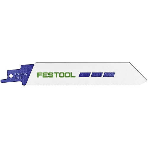 Festool Metal Steel/Stainless Steel HSR 150/1,6 BI/5 Sabre Saw Blade