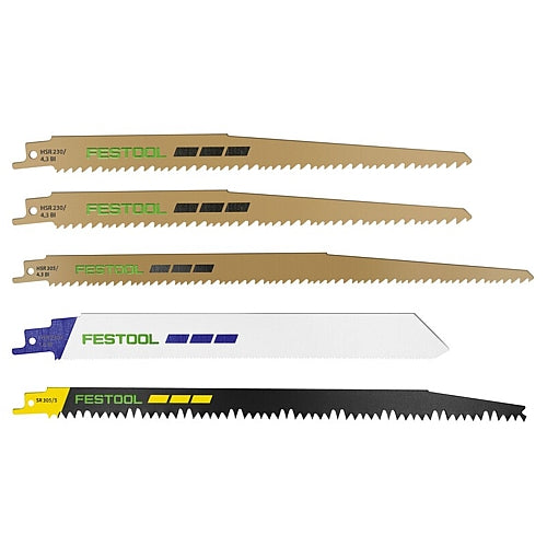 Festool RS-Sort/5 Sabre Saw Blade Set