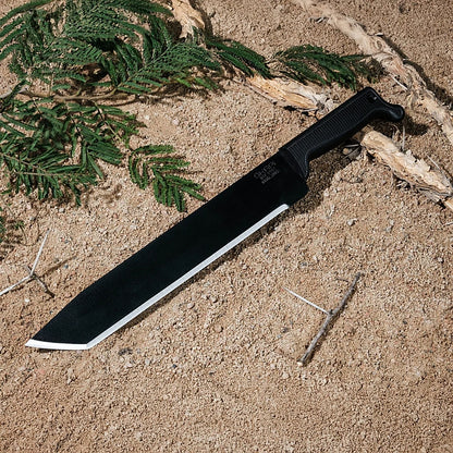 Okapi O-Tanto Machete with Sheath, Black Handle | FG02088