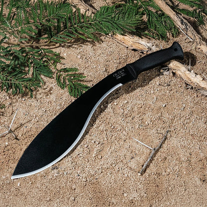 Okapi Kukri Machete with Sheath, Black Handle | FG02091