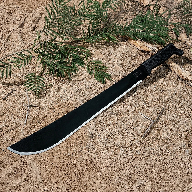Okapi Latin Machete with Sheath, Black Handle | FG02092
