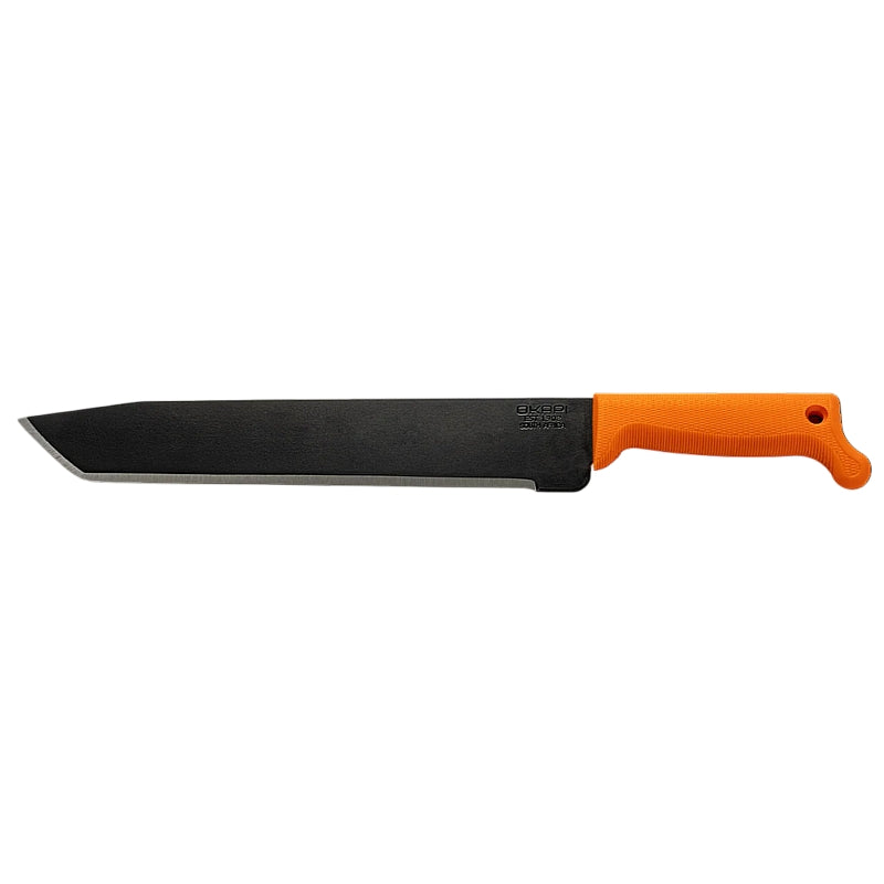 Okapi O-Tanto Machete with Sheath, Orange Handle | FG02101