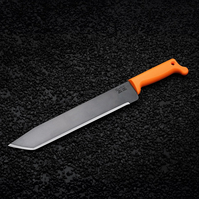 Okapi O-Tanto Machete with Sheath, Orange Handle | FG02101