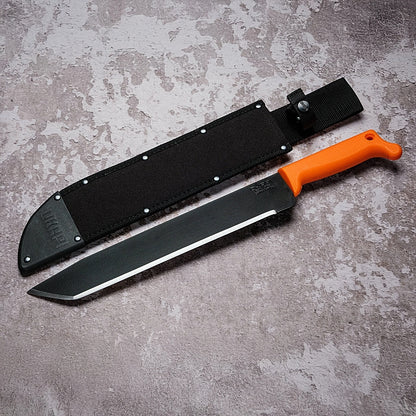 Okapi O-Tanto Machete with Sheath, Orange Handle | FG02101
