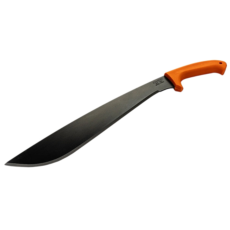 Okapi Jungle Machete with Sheath, Orange Handle | FG02103