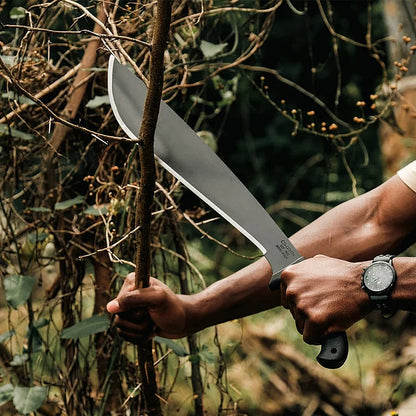 Okapi Jungle Machete with Sheath, Orange Handle | FG02103