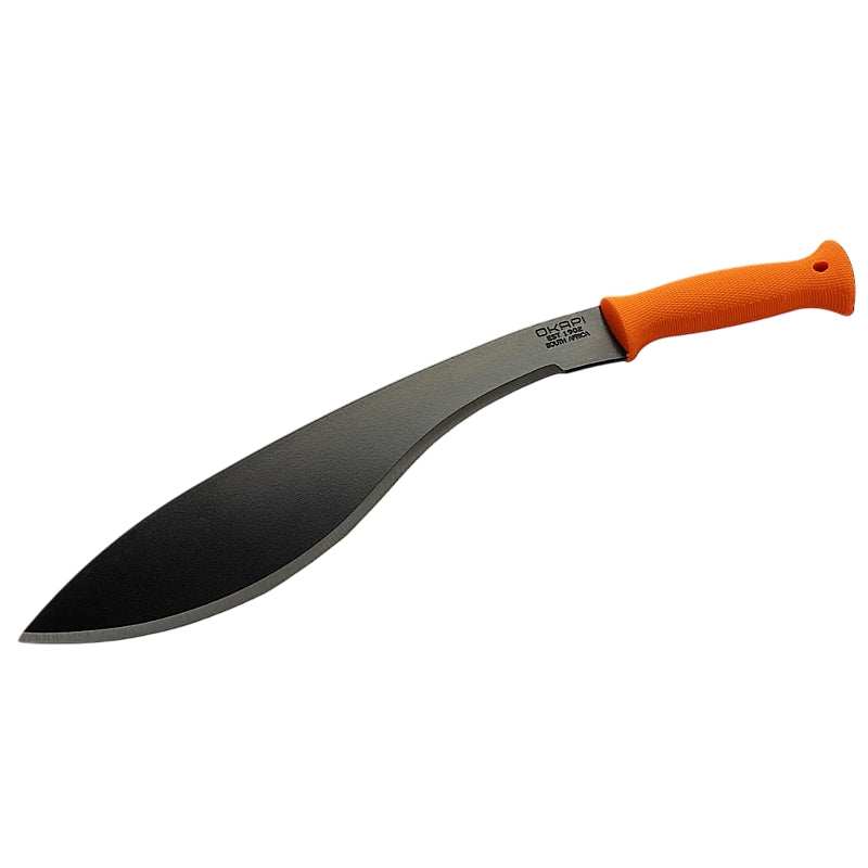 Okapi Kukri Machete with Sheath, Orange Handle | FG02104