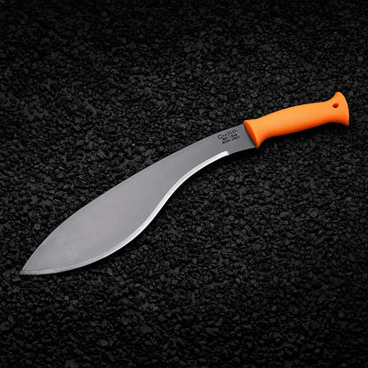 Okapi Kukri Machete with Sheath, Orange Handle | FG02104